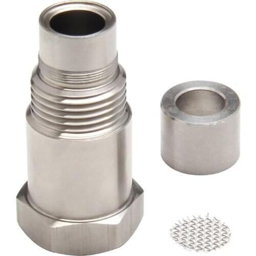 Car Check Engine Light Fix Catalytic Oxygen O2 Sensor Spacer Adapter Bung M18 x 1.5 Stainless Steel For Truck Auto Repair