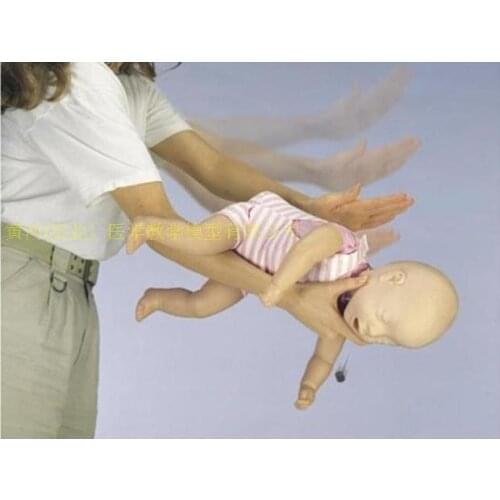 Advanced infant airway obstruction and CPR model infantile infarct simulator model Heimlichmanauver teaching baby model