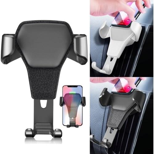 Pcmos Universal Car Bracket Gravity Car Air Vent Mount Cradle Holder Stand for iPhone Mobile Cell Phone GPS Interior Accessories