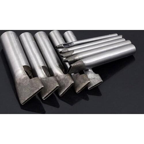 1 PC High Carbon Steel Handmade Leather Craft Tool Hole Punch DIY One Flat Shape Cutter Belt Strap Edge Punch 15 MM -17 MM