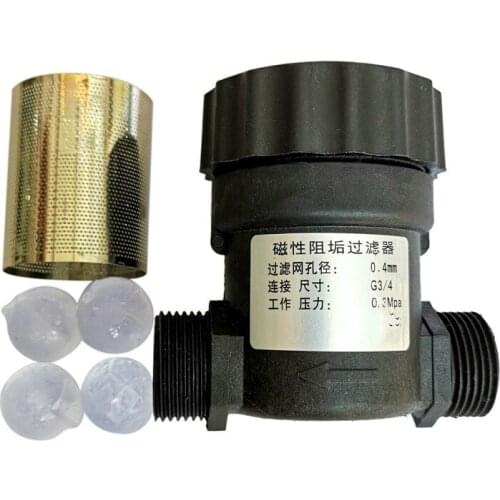 1pc antiscalant filter cartridge for Reduce fouling of wall-hung boiler water pipes Silicon phosphorus crystal descaling filter