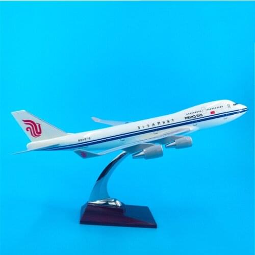 40CM Boeing B747 Southern Airline Aircraft Diecast Alloy Model Air Toys Aircraft Plastic Plane Gifts Kids Child Home Decoration