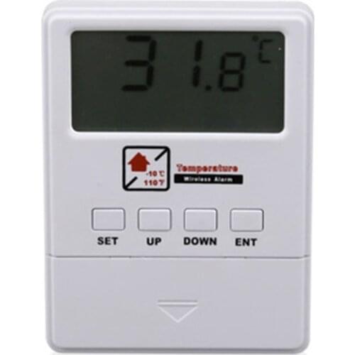 Wireless Temperature Detector 433Mhz Sensor Alarm Support High & Low Temperature Alarm For Our Home Alarm System