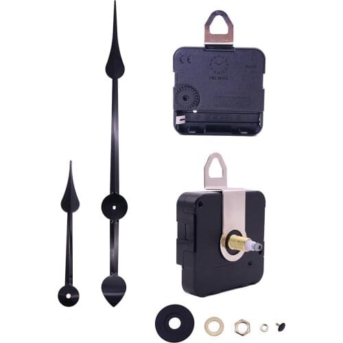 Silent Sweep Wall Clock Movement Replacement Battery Powered Repair Parts