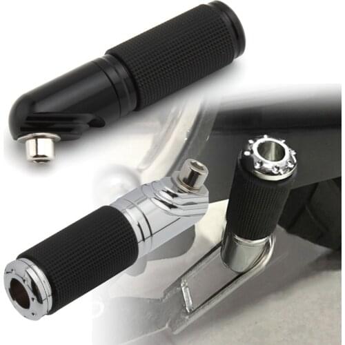 1PC Motorcycle Chrome Stand Kickstand Extension Kit Foot Pedal For Harley Dyna Fat Bob FXDF Low Rider FXDL FXDB Super Glide