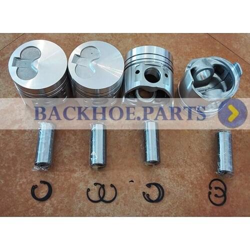 STD Piston Kit for Yanmar Engine 4TNE94 Komatsu 4D94E