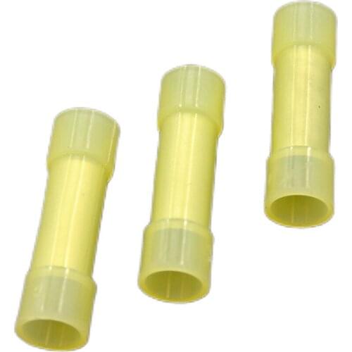 500 pcs 12 - 10 GA Gauge Blue Nylon Butt Connectors Crimping