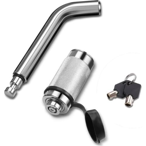 Hitch Pin Lock 2-1/2" 5/8" Dual Receiver Locking Trailer for Class F19A