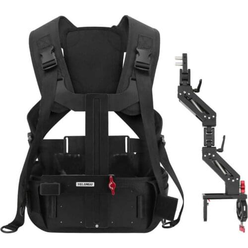 YELANGU Three-Axis Gyroscope Stabilizer Spring Handheld Damping Arm Vest Camera Shooting Accessory for Feiyu SLR Stabiliziers