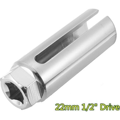 Universal 22mm 1/2" Drive Car Lambda Oxygen Sensor Socket Wrench Removal Installation Tool