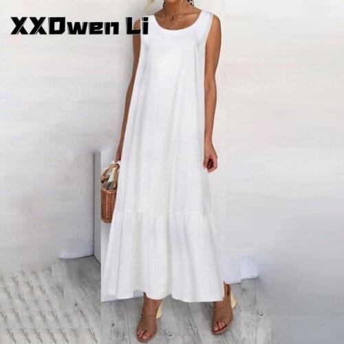 XXOWENLI Summer Cotton Dresses