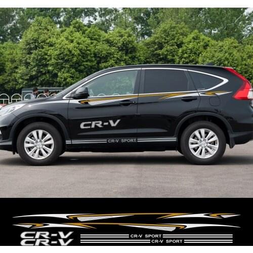 1 Set Car Stickers And Decals For Honda CR-V Automobile Door Side Garland Reflective Viny PVC Decoration Decals Car Accessories