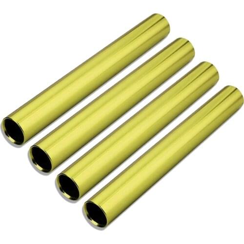 4 PCS Aluminum Relay Batons Track and Field Athletics Running Racing Match Game Sport Tool Training Tool