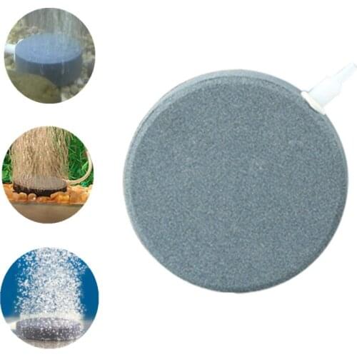 40mm Bubble Stone Aerator For Aquarium Fish Tank Pump Hydroponic Oxygen Plate Mini Air Pump 1pcs