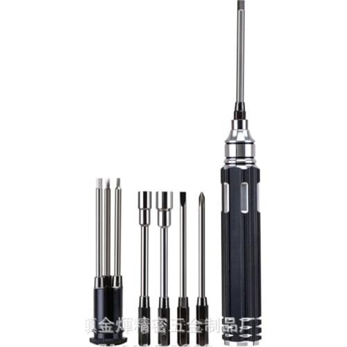 8IN1 Screwdriver tool 1.5/2.0/2.5/3.0 Hexagon 3MM Phillips / Slotted 4.0/5.5MM Socket tool For RC MODEL CAR RACING DRONE