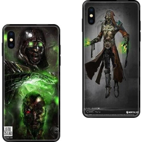 Black Soft TPU Cell Phone Cases Real Mortal Kombat Ermac For Huawei Honor 20 20I 20S 10 10I 6A 7A 7X 8C 8X 9 9A 9I 9X Lite Pro