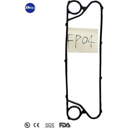 Danielcooler china s43 epdm plate heat exchanger gasket rubber liners row milk