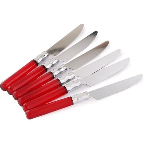 Platinum 6'Lı Dessert Knife