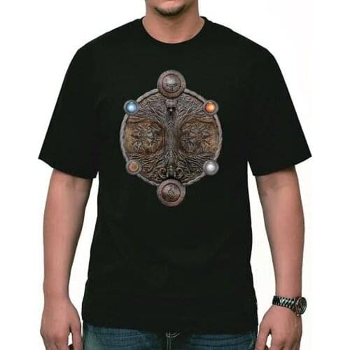 Creative Design Slavic Tree of Life T-Shirt. Summer Cotton Short Sleeve O-Neck Mens T Shirt New S-3XL