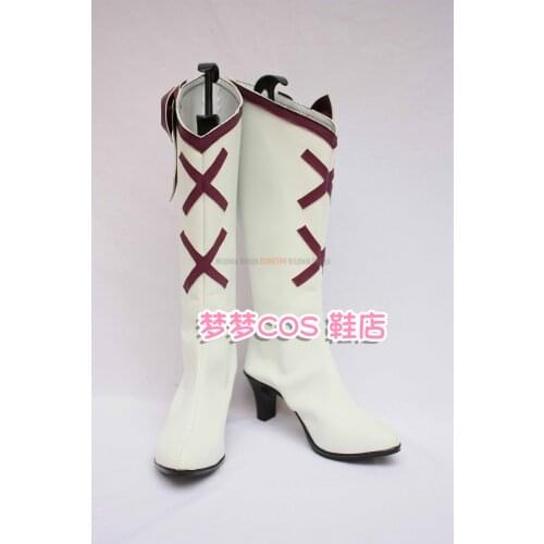 HappinessCharge PreCure!/Pretty Cure! Cure Moonlight Anime Characters Shoe Cosplay Shoes Boots Party Costume Prop