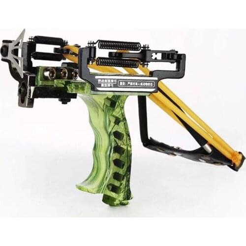 Laser Sergeant Slingshot G5 Stainless Steel Aluminium Alloy Powerful Catapult Camouflage Bow With Arrow Rest Hunting Accessories