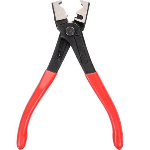 Metal R Type Collar Clip Pliers Hose Clamp Water Pipe Clamp CV Tweezer Car Repair Pliers Hand Tools