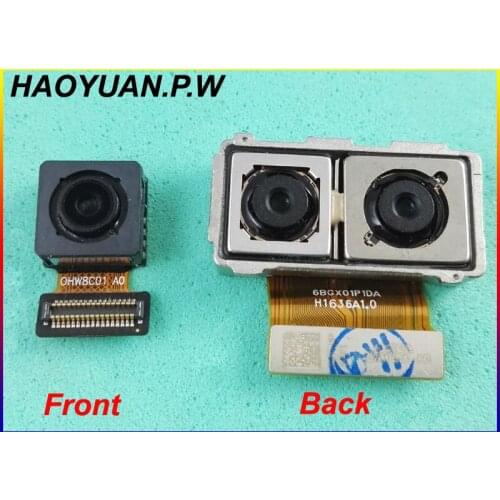 HAOYUAN.P.W New Rear Front Back Camera Module With Flex Cable Ribbon Replacement For Huawei mate 9 mate9 MT9 Fast Ship