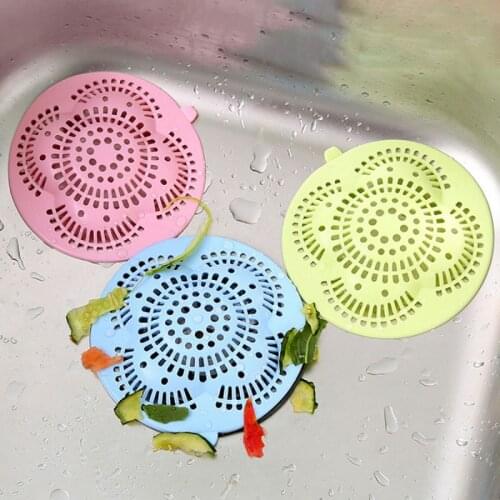 Sink anti-clogging floor drain cover bathroom hair filter kitchen sink sewer