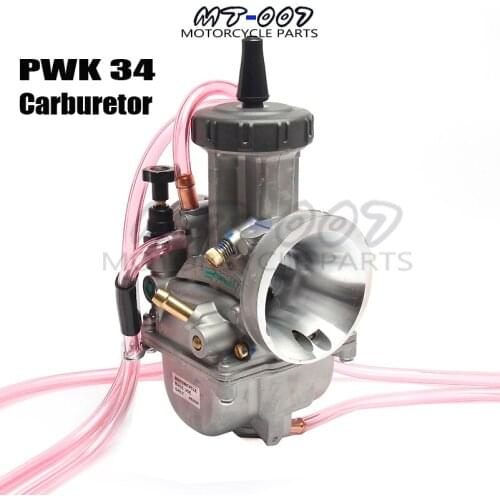 Racing Motorcycle Universal PWK34 PWK 34 34mm AIR ATTAQUANT Pour FOR KEIHIN carburetor POUR TRX250R CR250