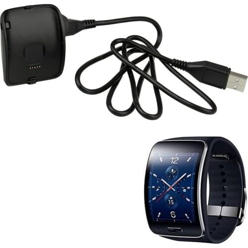 USB Charger Dock Charger Cradle For Samsung Galaxy Gear S Smart Watch SM-R750 FM