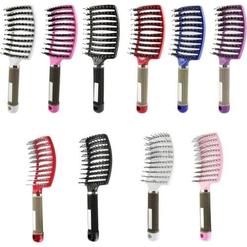 1Pc Comb Hair Brush Scalp Professional Hairbrush Hair Women Tangle Hairdressing Supply Brush Tool Hair Comb for Rough Hair
