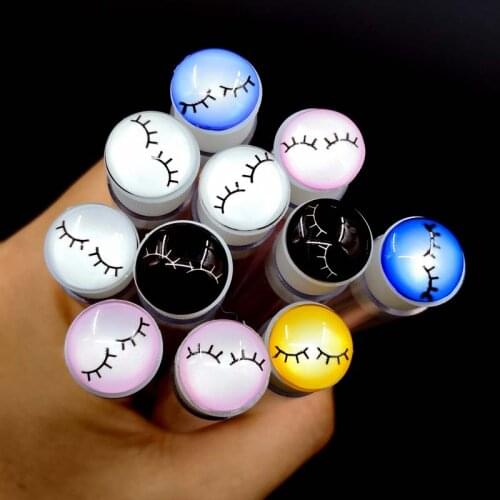 5PCS Reusable Eyelash Brush for Eyelash Extension eyebrow brush tube disposable Indivual Crystal eyelash resin Eyebrow Brush