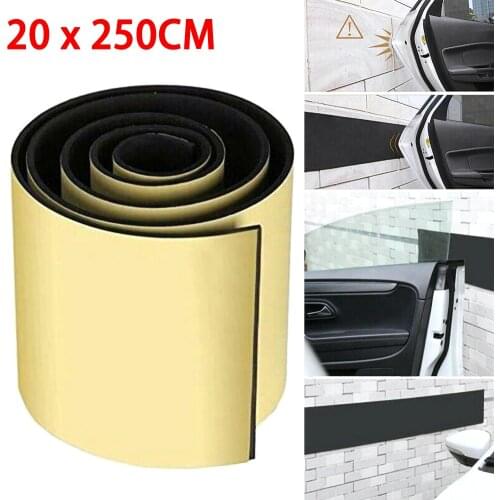 Auto Door Protector Garage Wall Bumper Sticker Parking Corner Strips Protection