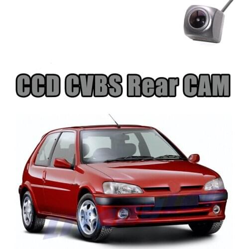Car Rear View Camera CCD CVBS 720P For Peugeot 106 1007 Hatchback Facelift Reverse Night Vision WaterProof Parking Backup CAM