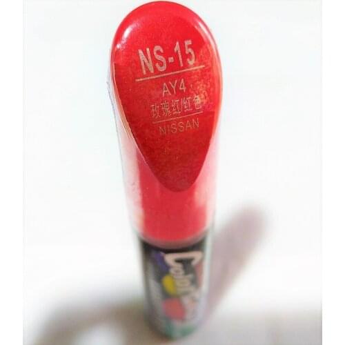Car scratch repair pen, auto paint pen re'd for Nissan Qashqai X-trail Sylphy Teana Sunny Tiida Livida Geniss March
