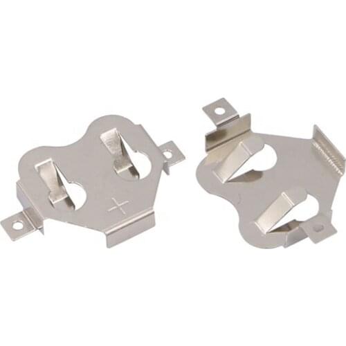 Free Shipping 100pcs/lot Low Price 3V Lithium Button Cell CR1620 Battery Holder, CR1620 Battery Retainer