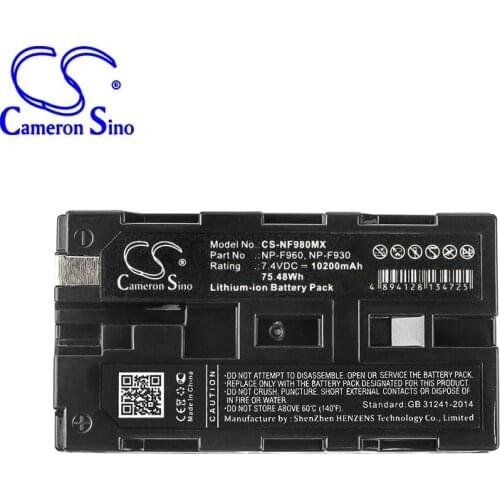 CameronSino for SONY CCD-RV100 CCD-RV200 CCD-SC5 CCD-SC5/E CCD-SC6 NP-F930 DCR-TRV130E DCR-TRV210 DCR-TRV210E DCR-TRV310 battery