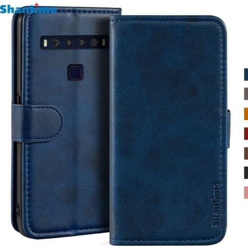 Case For TCL 10 Lite Case Magnetic Wallet Leather Cover For TCL 10L Stand Coque Phone Cases
