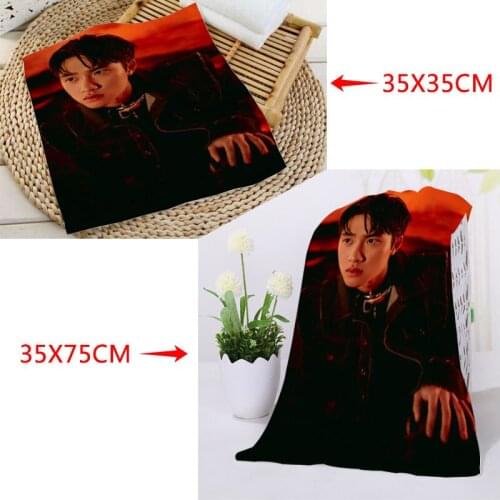 Custom D.O Face Towels Facecloth Microfiber Washcloth Quick drying Sports Towel 35x75cm and 35X35cm