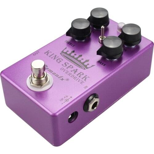 Demonfx NEW High Quality King Spark Overdrive 4-Knob With One Model Guitar Effect Pedal Overdrive With True Bypass