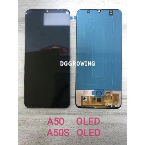 10 PCS/Lot OLED Tested Display For Samsung Galaxy A50 A505 SM-A505F A505FN A505F/DS Digitizer LCD Touch Screen Assembly