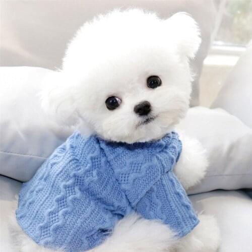 HOKERBAT Autumn And Winter New Pet Knitwear Bottomcoat Dogs Clothes Pet Clothes Dog Costumes For Small Dogs Dog Sweater Pets