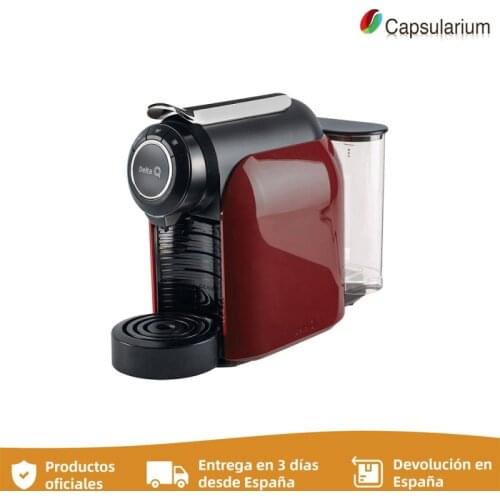 QOOL EVOLUTION red, original coffee maker of Delta Q capsules perfect for intense coffee-Capsularium