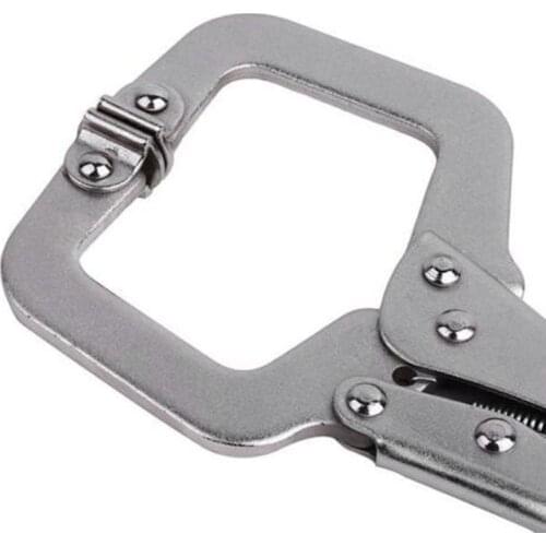 Mini Welding C-Clamps Mole Vice Grip Locking Pliers Sheet Metal Plier Equipment