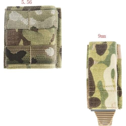 5.56 / 9mm Magazine Pouch Tactical Military Ammo Clip Bag Multicam Airsoft Molle Mag Ammo Pouch Gear