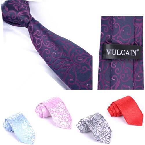 New Mens polyester Woven Ties Classic Neckties Fashion Mans 8CM Width Tie for Wedding Neck tie