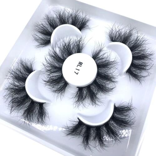 HBZGTLAD 3 pairs natural false eyelashes fake lashes long makeup 3d mink lashes eyelash extension mink eyelashes for beauty