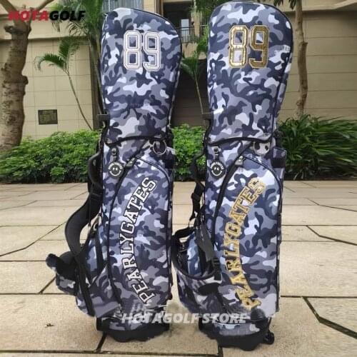 2021 NEW PG Camouflage canvas golf stand bag Golf equipment bag