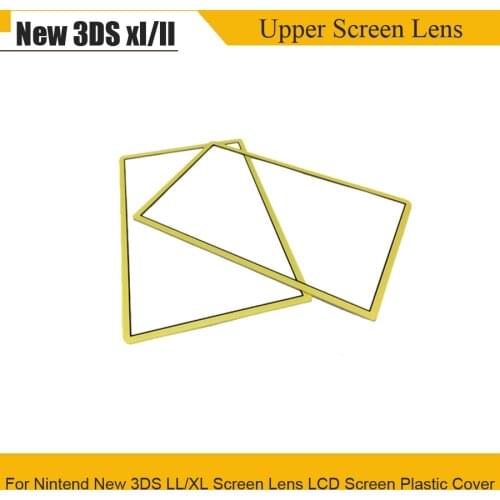 OEM Top Upper LCD Screen Plastic Cover Replacement Part for Nintend new 3DS XL / 3DS LL