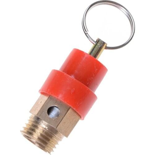 1PCS New G1/4 8KG BSP Air Compressor Safety Release Valve Pressure Relief Regulator Wholesale